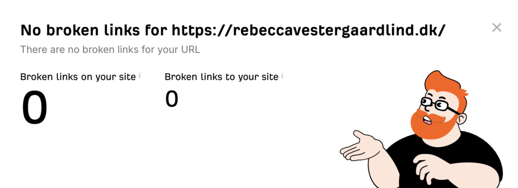 broken links